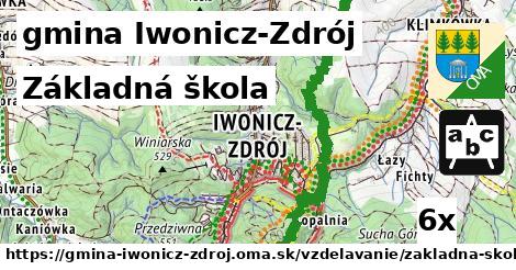 Základná škola, gmina Iwonicz-Zdrój