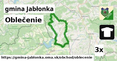 Oblečenie, gmina Jabłonka