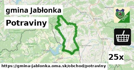 Potraviny, gmina Jabłonka