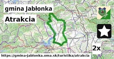 Atrakcia, gmina Jabłonka