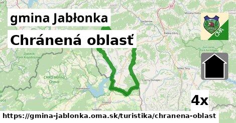 Chránená oblasť, gmina Jabłonka