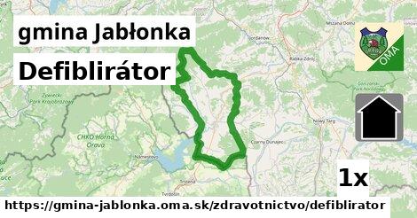Defiblirátor, gmina Jabłonka