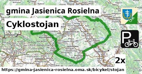 Cyklostojan, gmina Jasienica Rosielna