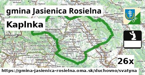 kaplnka v gmina Jasienica Rosielna