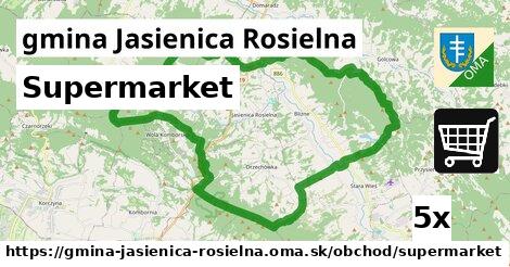 Supermarket, gmina Jasienica Rosielna