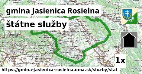 štátne služby, gmina Jasienica Rosielna