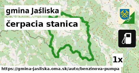 čerpacia stanica, gmina Jaśliska