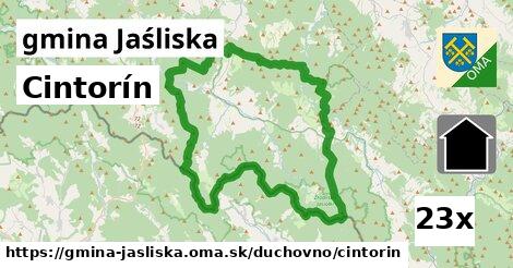 Cintorín, gmina Jaśliska