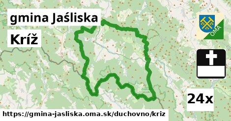 Kríž, gmina Jaśliska