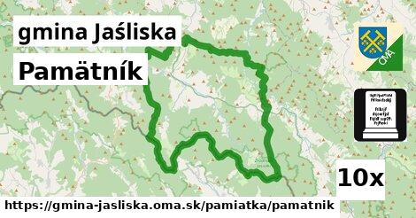 Pamätník, gmina Jaśliska