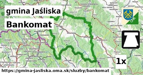 Bankomat, gmina Jaśliska