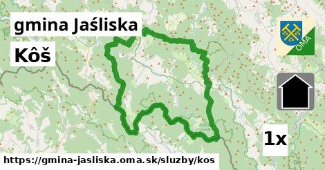 Kôš, gmina Jaśliska
