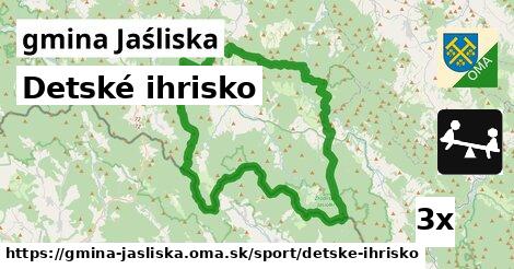 Detské ihrisko, gmina Jaśliska