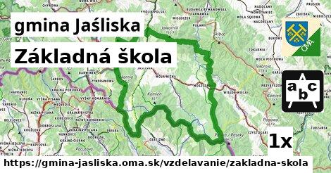 Základná škola, gmina Jaśliska