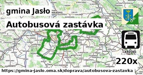 Autobusová zastávka, gmina Jasło