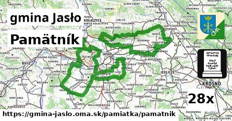 pamätník v gmina Jasło