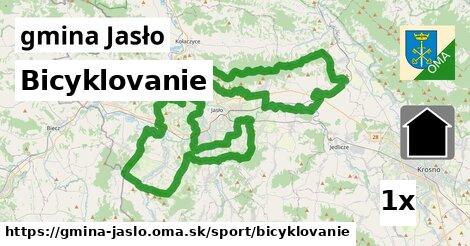 Bicyklovanie, gmina Jasło