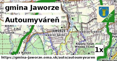 Autoumyváreň, gmina Jaworze