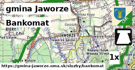 Bankomat, gmina Jaworze