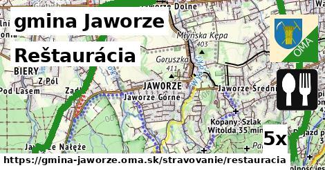 Reštaurácia, gmina Jaworze