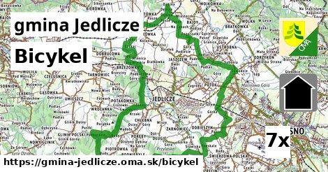 bicykel v gmina Jedlicze