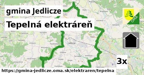 tepelná elektráreň v gmina Jedlicze