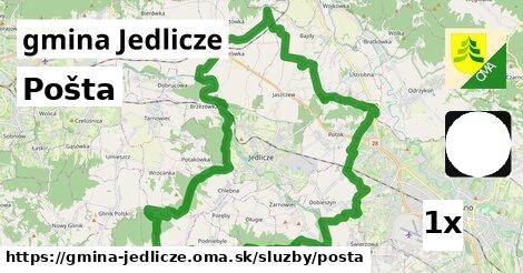 Pošta, gmina Jedlicze