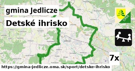 Detské ihrisko, gmina Jedlicze