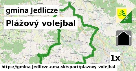 Plážový volejbal, gmina Jedlicze