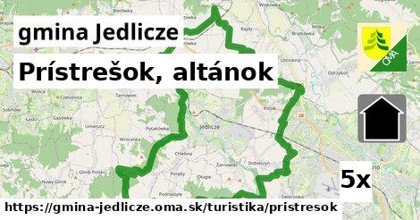 Prístrešok, altánok, gmina Jedlicze