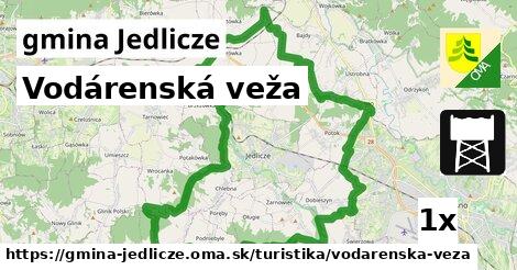 Vodárenská veža, gmina Jedlicze