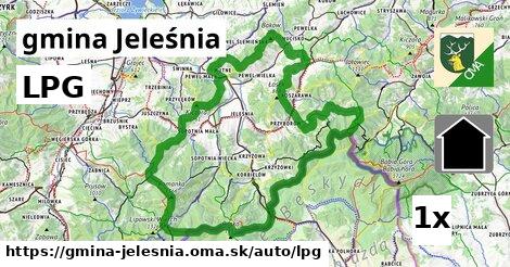 LPG, gmina Jeleśnia