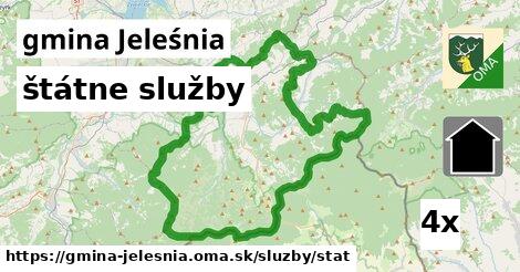 štátne služby, gmina Jeleśnia