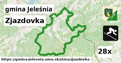 zjazdovka v gmina Jeleśnia