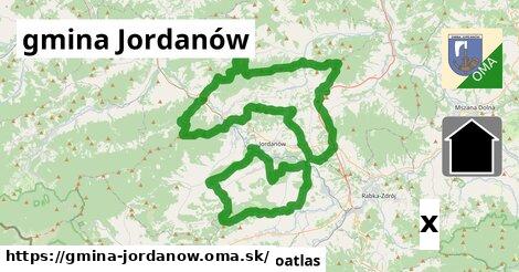 umývarňa bicyklov v gmina Jordanów