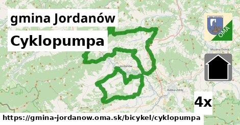 cyklopumpa v gmina Jordanów