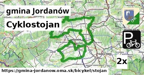 Cyklostojan, gmina Jordanów