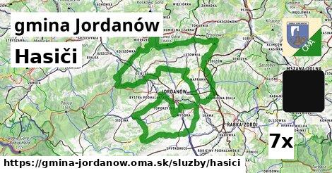 Hasiči, gmina Jordanów