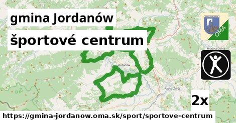 športové centrum, gmina Jordanów