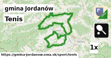 Tenis, gmina Jordanów