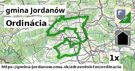 Ordinácia, gmina Jordanów