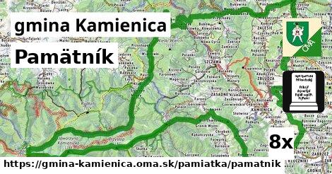 Pamätník, gmina Kamienica