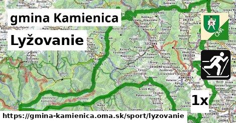 Lyžovanie, gmina Kamienica