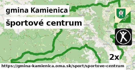 športové centrum, gmina Kamienica