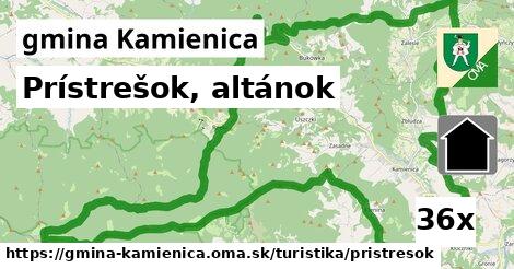 Prístrešok, altánok, gmina Kamienica