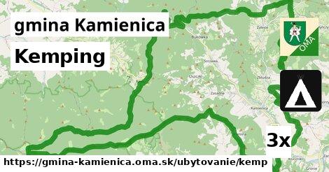 Kemping, gmina Kamienica