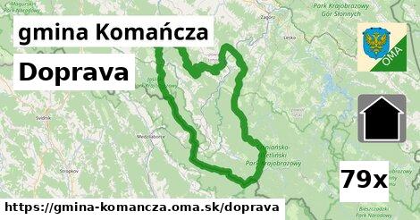 doprava v gmina Komańcza