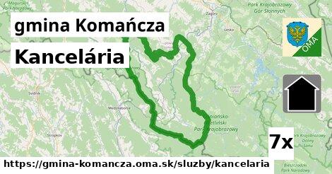 Kancelária, gmina Komańcza