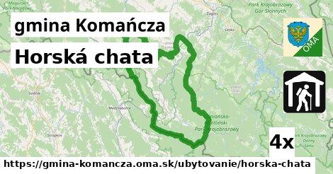 Horská chata, gmina Komańcza