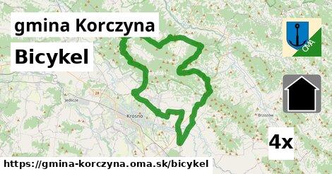 bicykel v gmina Korczyna